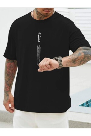 Übergroßes Herren-T-Shirt - 1