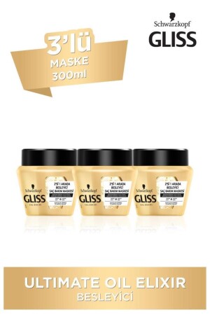 Ultimate Oil Elixir Maske 300 Ml X 3 Adet - 3