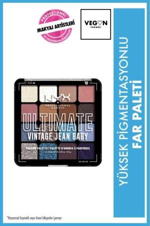 Ultimate Shadow Palette - Vintage Jean Baby Göz Farı Paleti - 2