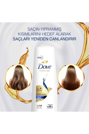 Ultra Care Saç Bakım Şampuanı Yoğun Onarıcı Yıpranmış Saçlar 400 ml X3 - 9