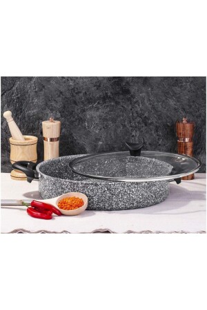 Ultra Granit 24 Cm Basık Tencere -3465 Vita-Verdetencere24kısa - 6