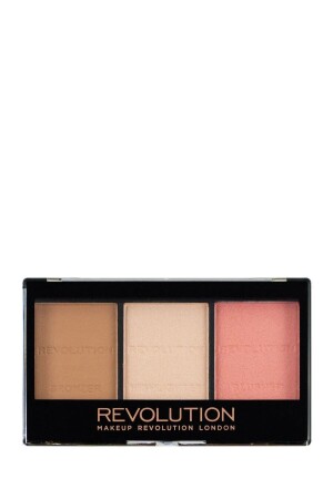 Ultra Sculpt Contour Palette Bronzlaştırıcı Allık Aydınlatıcı Kontür Paleti C01 3.6gr - 1