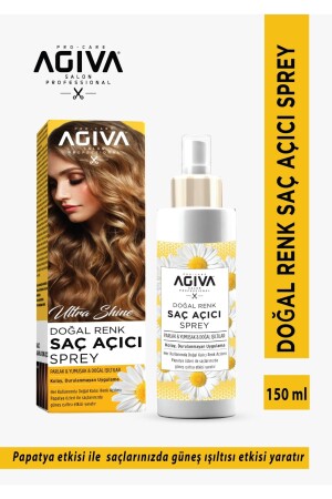 Ultra Shine Doğal Renk Saç Açıcı Sprey 150ml - 2