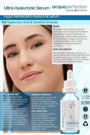 Ultra Yoğun Nemlendirme Dolgunlaştırıcı Etkili - Kırışık Karşıtı %3 Hyaluronic Serum 30ml - 9