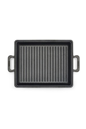 Unbeschichtete Grillpfanne aus Gusseisen, 26 x 32, Dichtungspfanne, 100 % heimische Produktion, ETM01 - 4