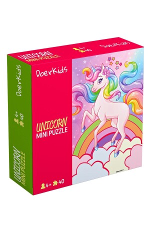 Unicorn Mini Puzzle 40 Parça 4 Yaş - 1