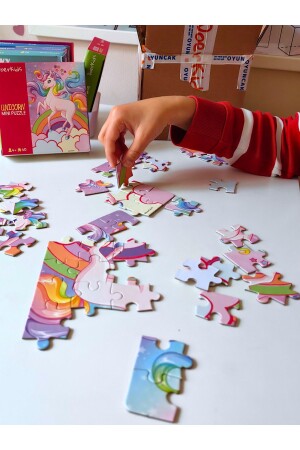 Unicorn Mini Puzzle 40 Parça 4 Yaş - 5