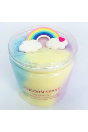 Unicorn Slime Ve Pembe Kalpli Gökkuşağı Seti SLIMEWAPI90475851 - 4