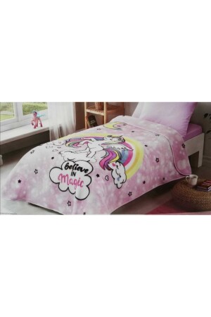 Unicorn Tek Kişilik Battaniye 155x215 cm unıcornn-52 - 2