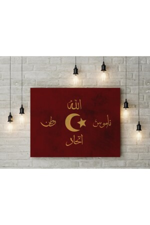 Union and Progress-Banner, Flagge, Leinwanddruck, 40 x 55 cm, Allah Homeland Honor Alliance 9789514188180 - 5