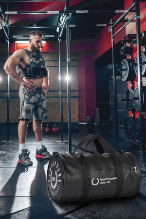 Unisex Askılı Orta Boy Spor Seyahat Fitness Çantası Kadın Ve Erkek Için - 2