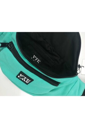 Unisex Mint Renkli Omuz Ve Bel Çantası - 8