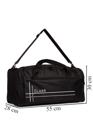 Unisex-Tasche mit langem Riemen und großem Volumen für Reisen, Fitnessstudio, Fitness, Sporttasche, Handgepäck, Kabinengröße - 7