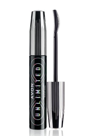 Unlimited Mascara, die den Wimpern ein geliftetes Aussehen verleiht, 10 ml. Braun schwarz - 2