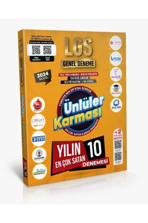 Ünlüler Karması 2024 LGS Genel Deneme 10 Yayın 10 Deneme - 3