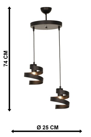 Urteil 2. Kronleuchter mit Tablett Schwarz 300 002 0027 02 - 7