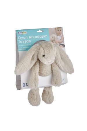 Uyku Arkadaşım Oturabilen Tavşan Ekru 35 Cm BabyJem00010 - 4