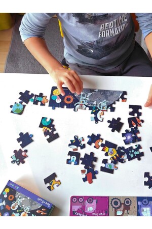 Uzay Boşluğu Mini Puzzle 40 Parça 4- Yaş - 5