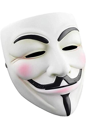 V For Vandetta- Wanted Vendetta Maske Yılbaşı Halloween Cadılar Günü Anonymous Maskesi - 2