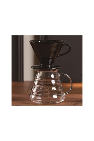 V60-02 Kaffeekannen-Set Schwarz - 2