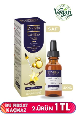 Vanilya Yağı %100 Doğal Bitkisel Yağ Vanilla Oil 20 ML - 3