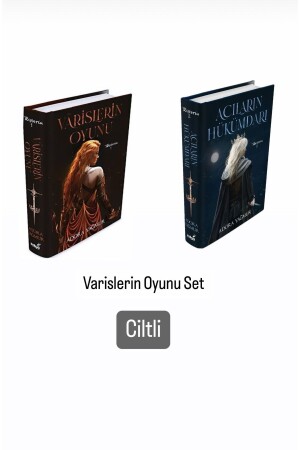 Varislerin Oyunu 1-2 Set ( Acıların Hükümdarı - Ciltli) Poster Ve Ayraç Hediyeli - 3