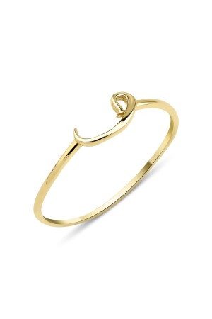 Vav-Ring aus 14 Karat Gold - 1