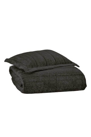 Velvet Kadife Comfort Set Modern Uyku Seti Tek Kişilik Antrasit 2 Parça - 4