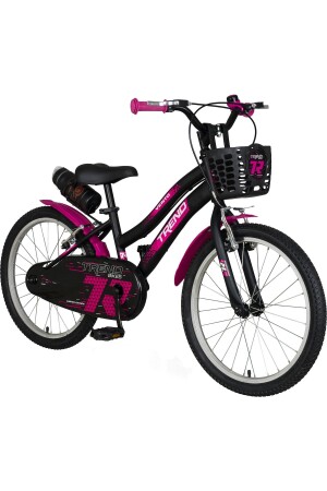 Vento 20 Felgen 6-10 Jahre Mädchenfahrrad Schwarz-Fuchsia 24. 305 - 3