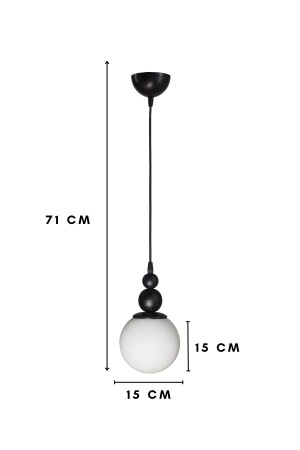 Venus Single Pendant Kronleuchter Sondermodell – Moderner Kronleuchter – Wohnzimmer – Flur – Schlafzimmer - 5