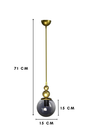 Venus Single Pendant Kronleuchter Sondermodell – Moderner Kronleuchter – Wohnzimmer – Flur – Schlafzimmer VN1 - 5