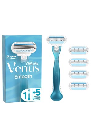 Venus Smooth Rasierer + 5 Ersatzköpfe - 1