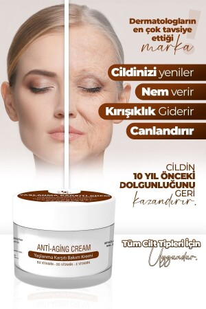 Verjüngende Anti-Aging- und Anti-Falten-Creme 50 ml - 1