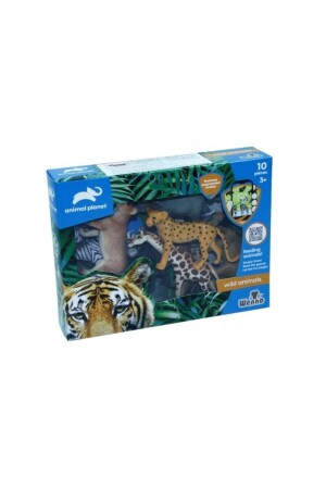 Verpacktes 10-teiliges Tierset Wildtiere P41340S5455 - 2