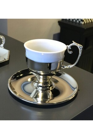 Versilberte Kaffeetasse AbrozHm053 - 4