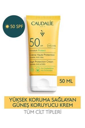 Vinosun Sonnenschutzcreme mit hohem Schutzfaktor 50, 50 ml, 374 - 5