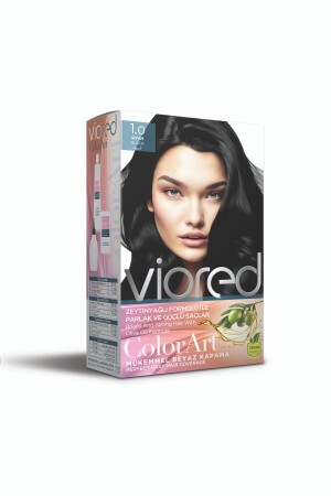 Viored Color Art 1. 0 schwarze Haarfarbe - 2