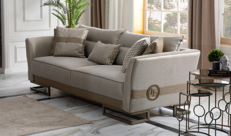 Visage Sofa Grau - 4