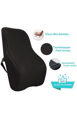 Visco-Taillenkissen Rückenkissen Orthopädisches Taillenkissen 100 % Visco-Stützkissen PİLLOWART-SYH - 1