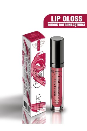 Vişneli Dudak Dolgunlaştırıcı ve Parlatıcı Lip Gloss - 3