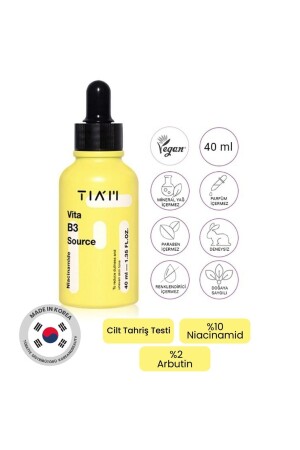 Vita B3 Source Serum %10 Niacinamide %2 Arbutin Içeren Koyu Leke Karşıtı Serum TIAM013 - 2