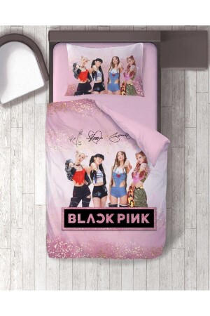 Vita Desing Black Pink 3d Baskılı Tek Kişilik Nevresim Takımı 6011blnk21 - 2