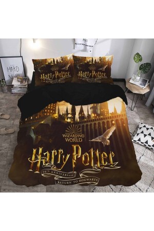 Vita Desing Harry Potter 3D-gedrucktes Doppelbett-Bettbezug-Set HERI1010 - 2