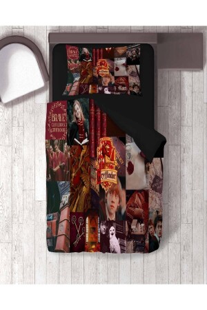 Vita Desing Harry Potter bedrucktes Einzelbettbezug-Set TYC00698017240 - 3