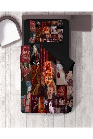 Vita Desing Harry Potter bedrucktes Einzelbettbezug-Set TYC00698017240 - 5