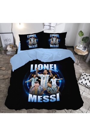 Vita Desing Messi 3d Baskılı Baskılı Çift Kişilik Nevresim Takımı MESSİ1010 - 2