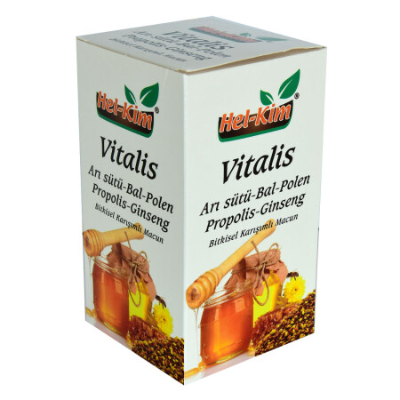 Vitalis Arı Sütü Bal Polen Propolis Ginsengli Bitkisel Macunnu 780 Gr - 10