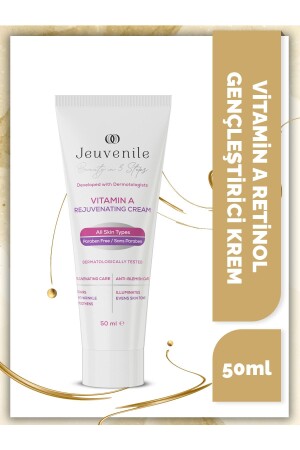 Vitamin A Krem - Kırışıklık Karşıtı, Gençleştirici (Retinol, Shea Butter, Panthenol) JV067 - 4