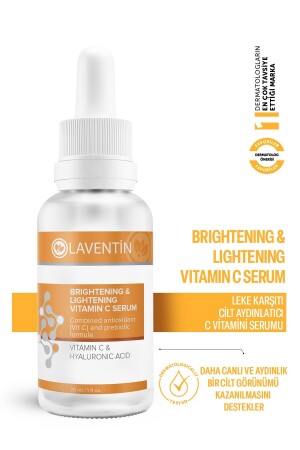 Vitamin C Aufhellendes Farbton-Abendserum 30 ml Vitamin C + Hyaluronsäure 2 % Vitamin C-Serum - 3