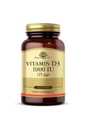 Vitamin D3 1000 IE 100 Softgel - 3